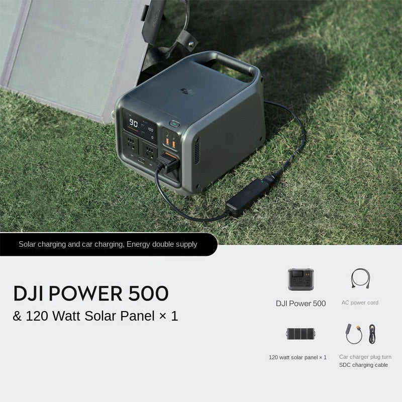 DJI Power 500 Portable Power Station 1000W Solar