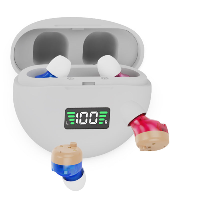 Smart Noise-Canceling BTE Hearing Aid Magnetic Charge
