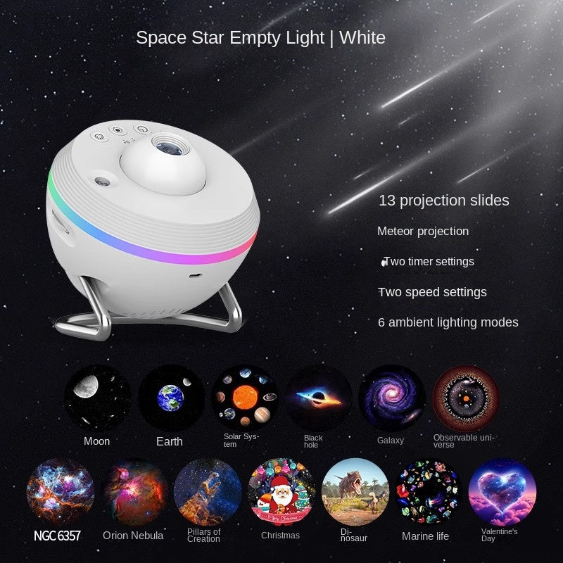 Dynamic Meteor Galaxy Star Projector