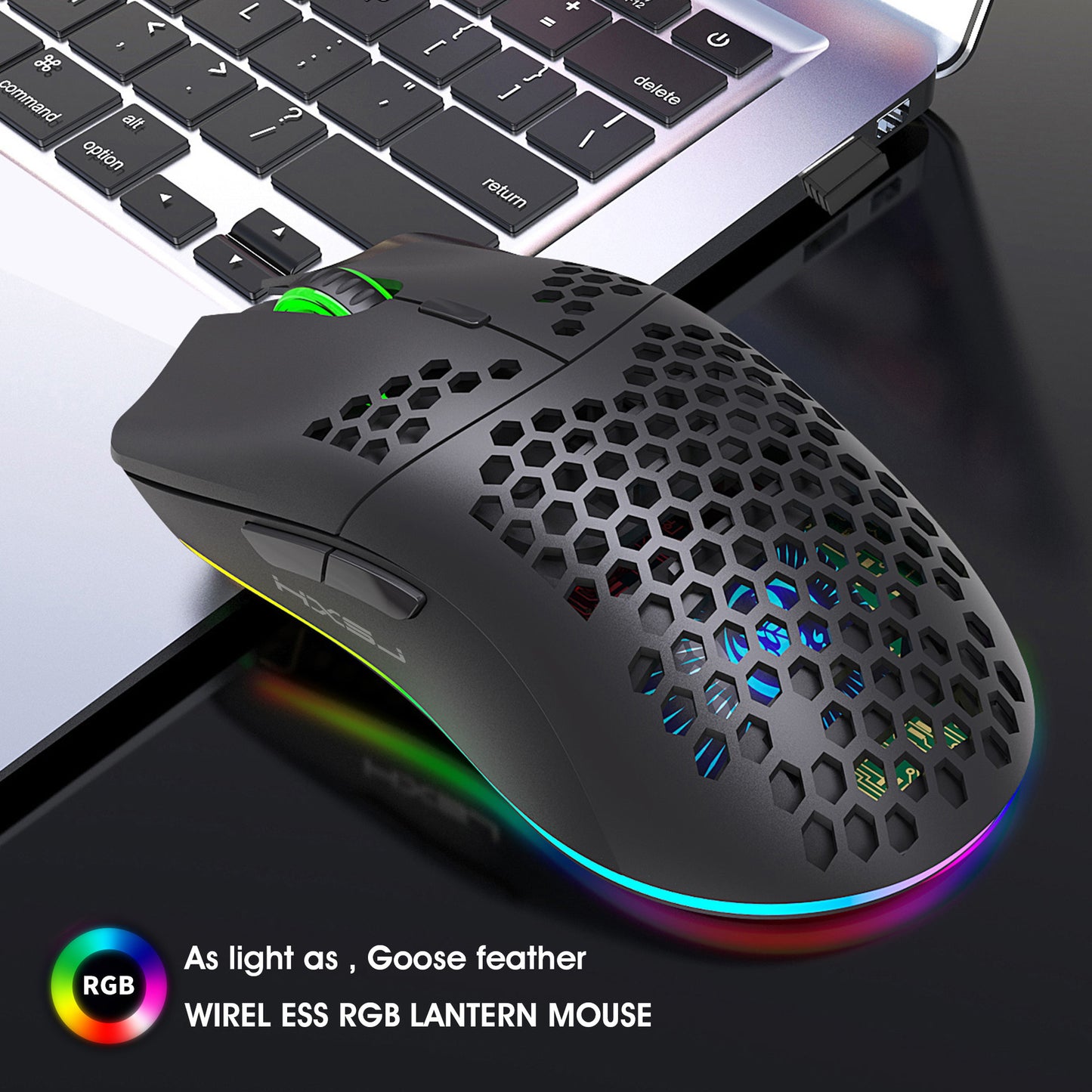 RGB Wireless Lightweight Gaming Mouse