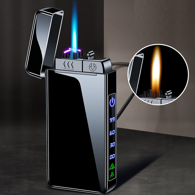 Triple Fire Windproof Rechargeable Lighter