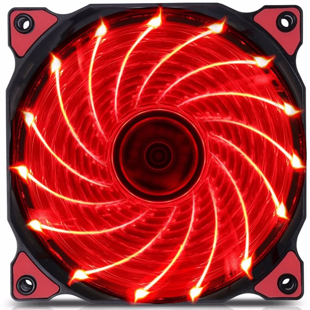 120mm LED Ultra Silent PC Case Fan 12V