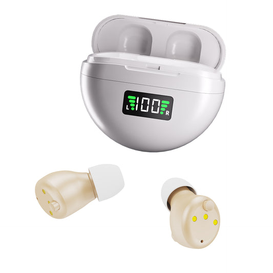 Smart Noise-Canceling BTE Hearing Aid Magnetic Charge