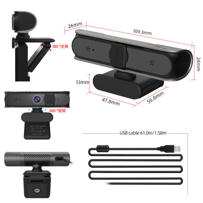 Webcam 5MP AF Autofocus 1080P Video Conferencing