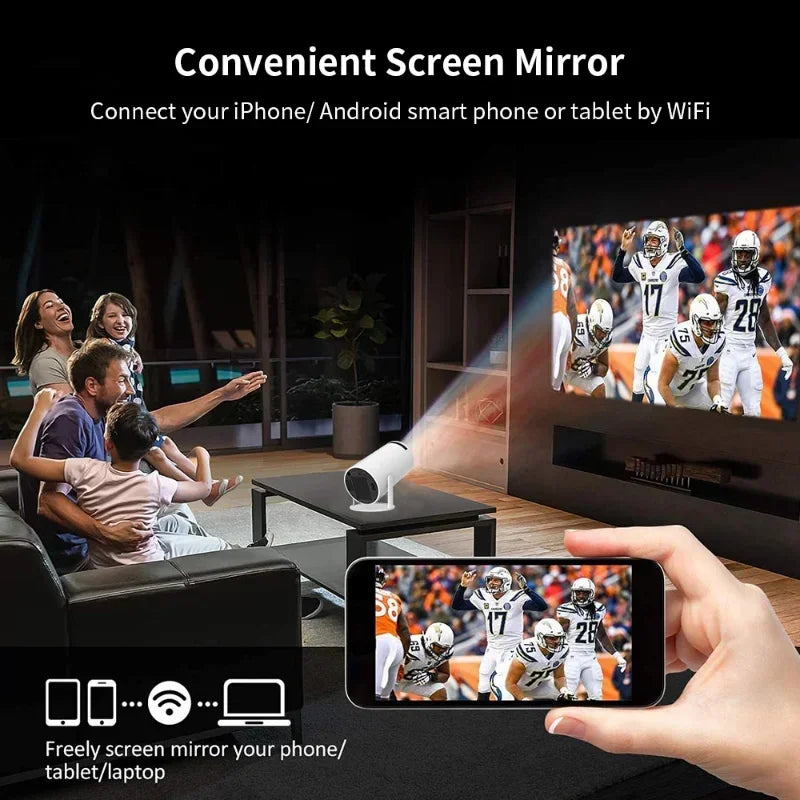 HY300 4K Android 11 Smart Projector
