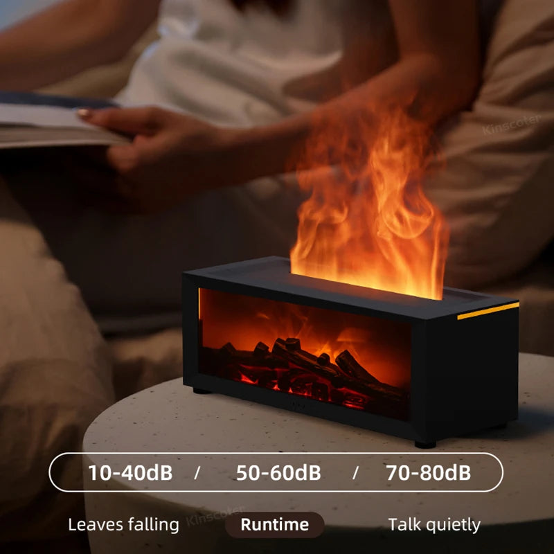 Flame Fireplace Atmosphere Humidifier