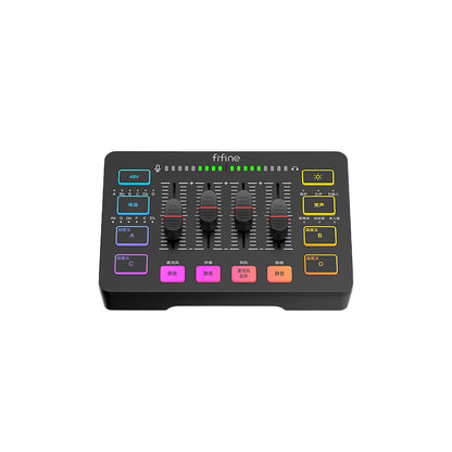 Fifine SC3 USB Sound Card & Mic Set