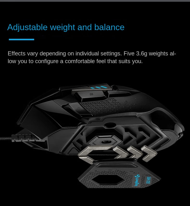 Logitech G502 Hero RGB Gaming Mouse PUBG Esports