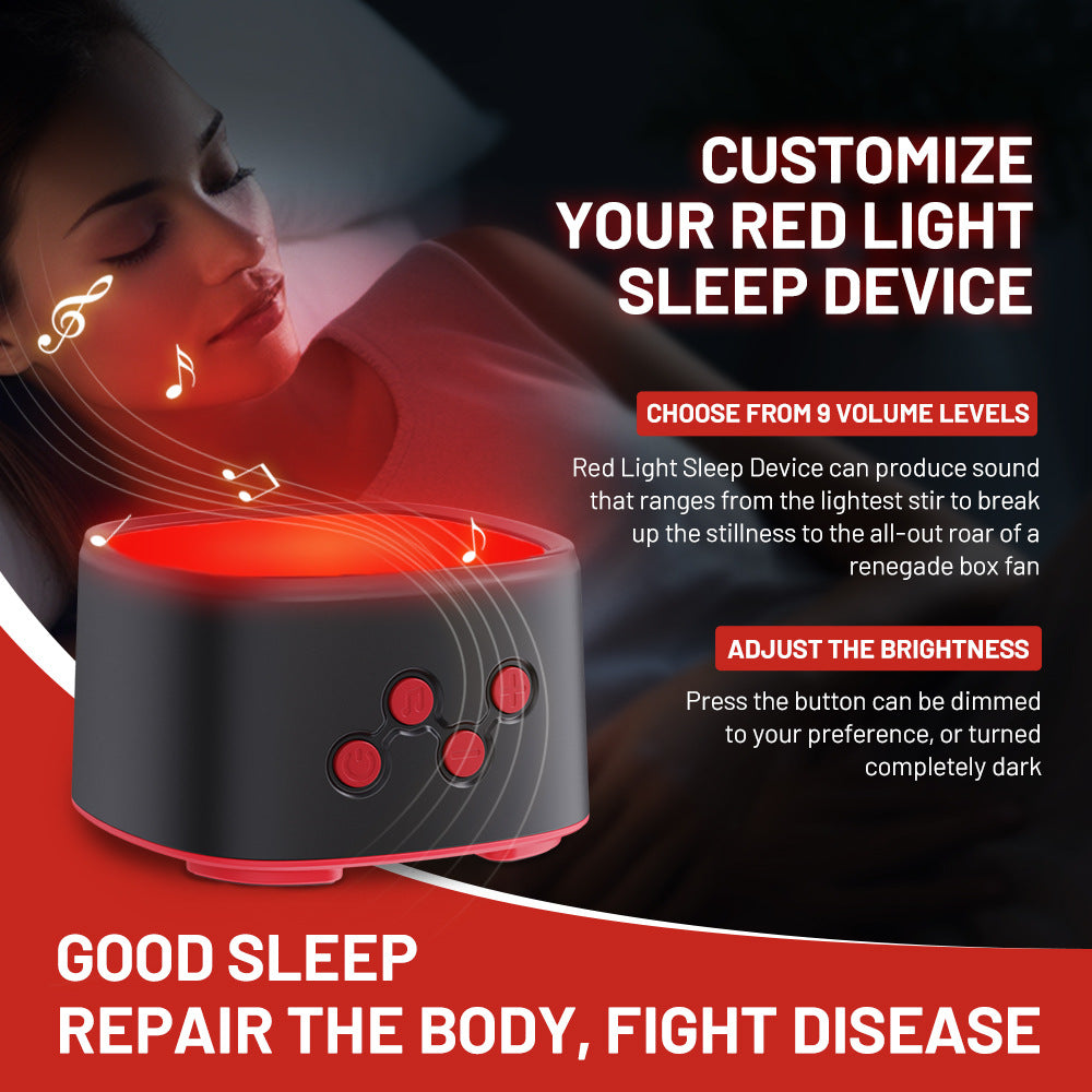 630nm Red Light White Noise Sleep Device