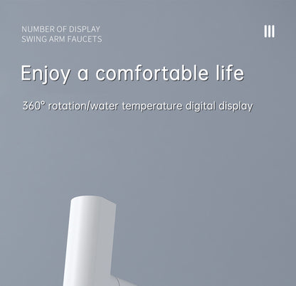 Smart Digital Display Pull-Out Faucet