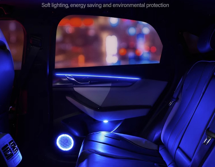256-Color Car Ambient Lighting with Welcome Light