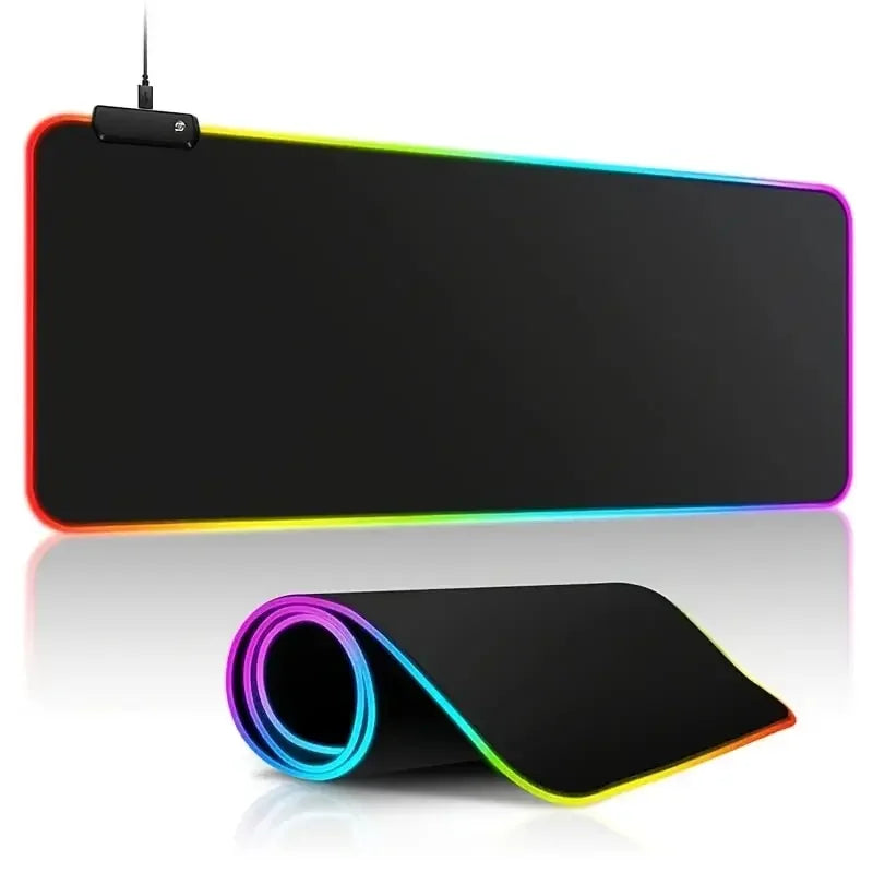 Large RGB Gaming Mouse Pad Touch Control Extended
