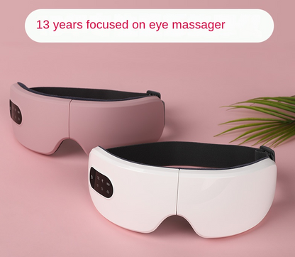 Foldable Eye Massager with Heat & Vibration