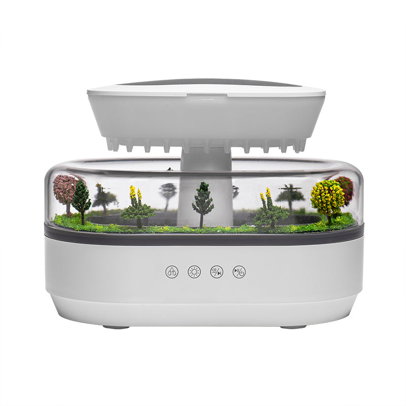 Smart Raindrop Humidifier & Aroma Diffuser