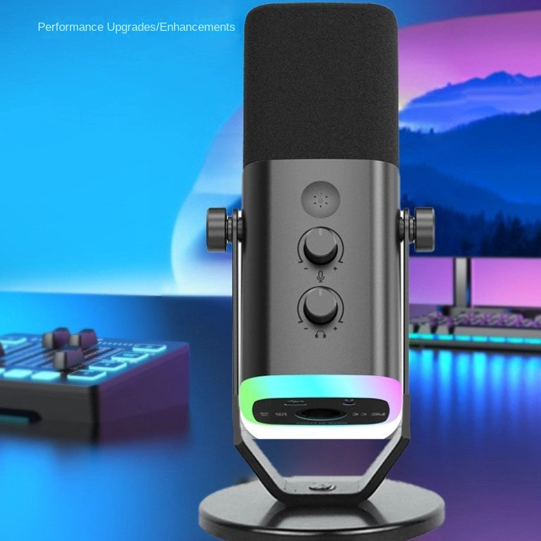 Condenser Microphone for Streaming & Karaoke