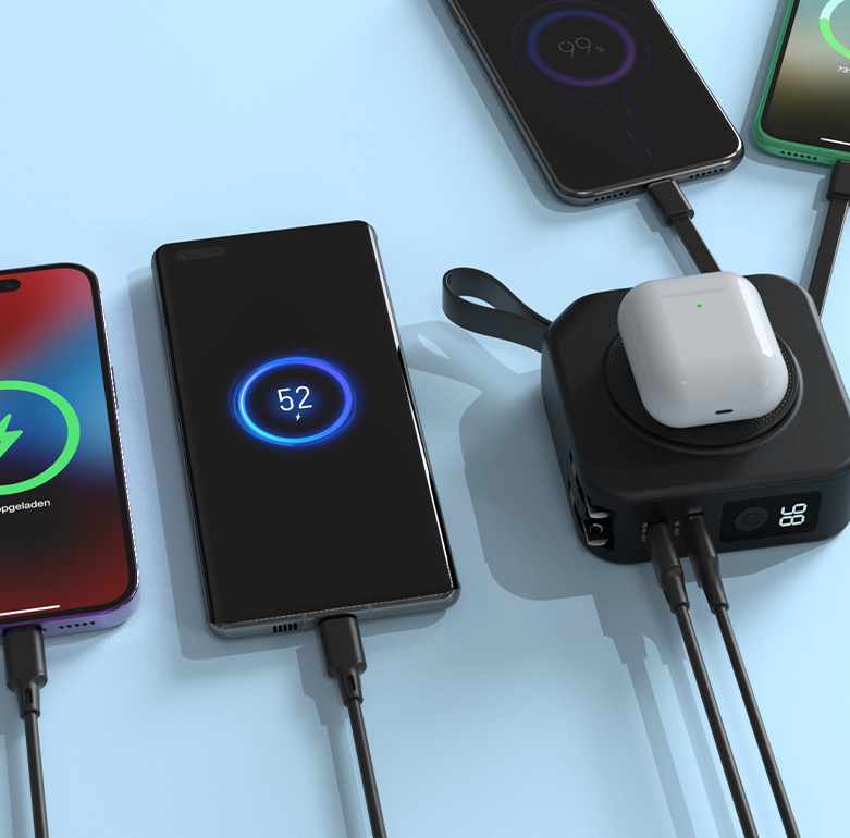 5-in-1 Magnetic Wireless Power Bank 22.5W 10000mAh