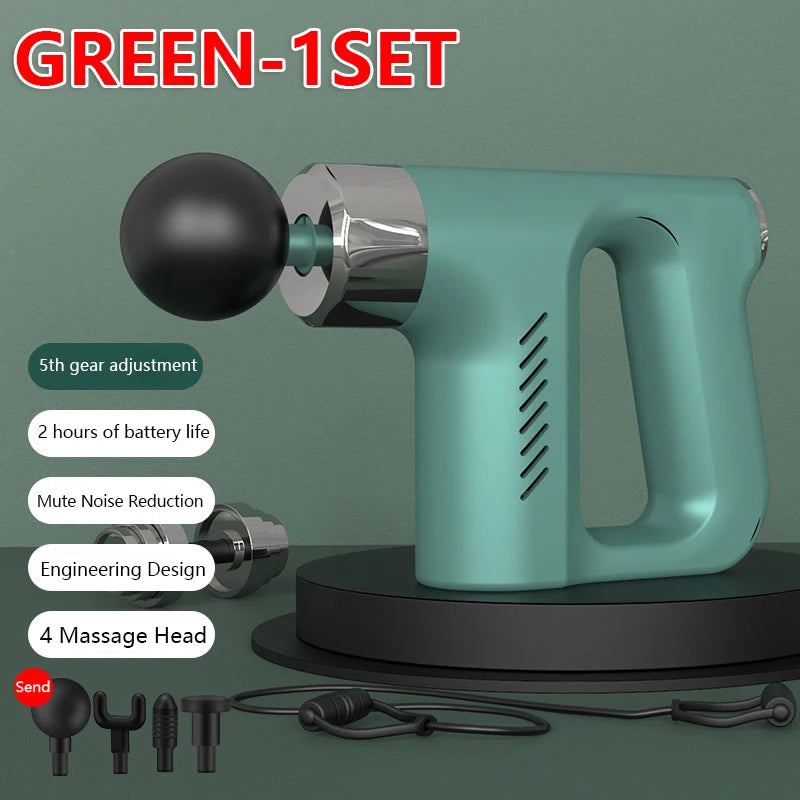 High-Frequency Deep Tissue Massage Gun