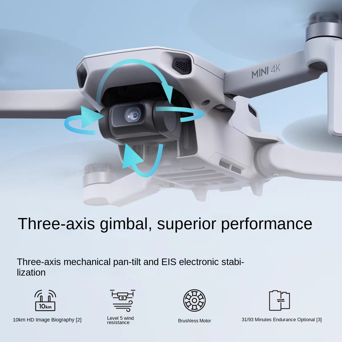 DJI Mini 4K Ultra HD Aerial Drone with Remote