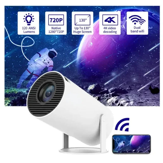 HY300 4K Android 11 Smart Projector