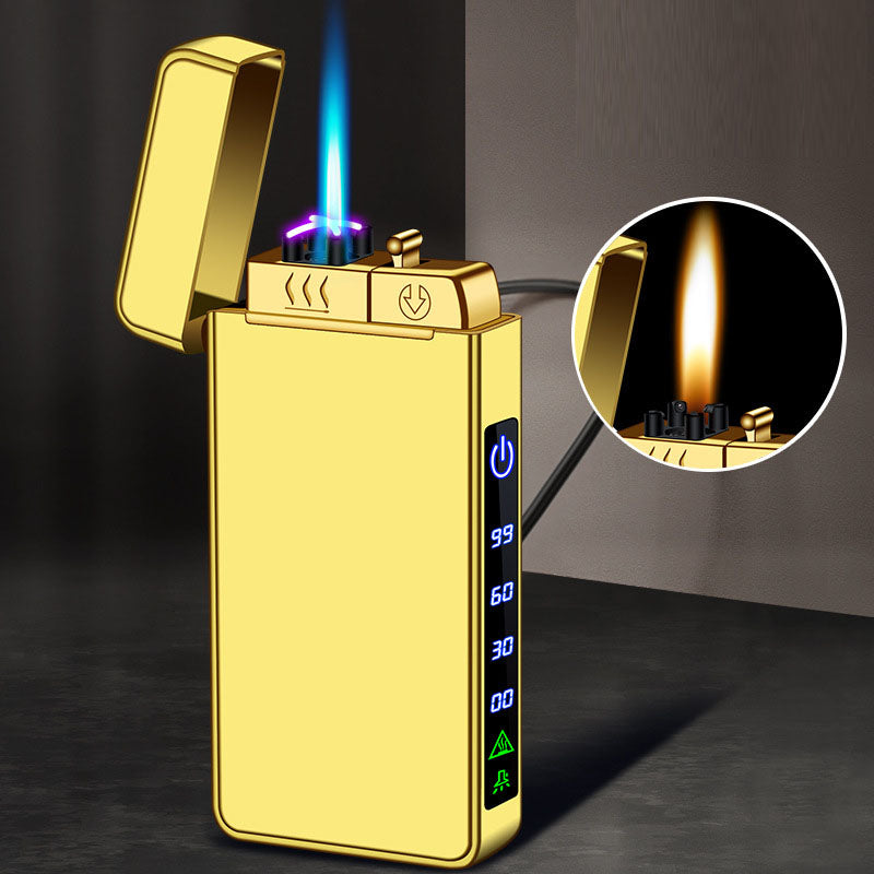 Triple Fire Windproof Rechargeable Lighter