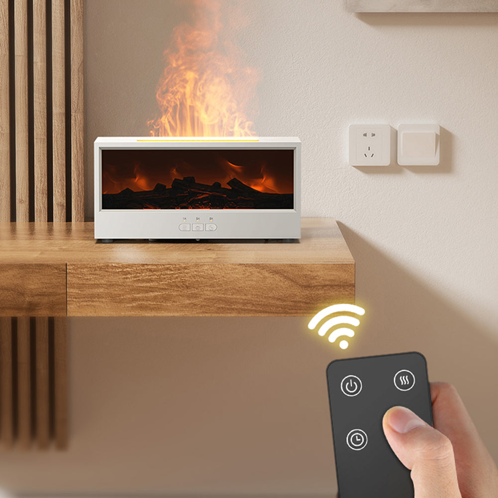 3D Fireplace Flame Aromatherapy Humidifier