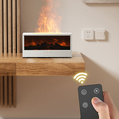 3D Fireplace Flame Aromatherapy Humidifier