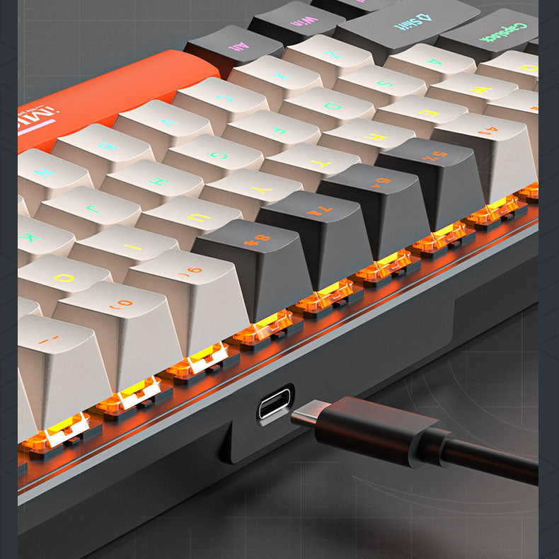 TYPE-C Wired Mechanical Keyboard