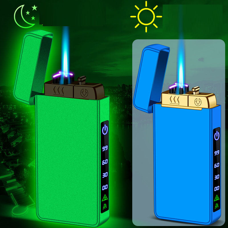 Triple Fire Windproof Rechargeable Lighter