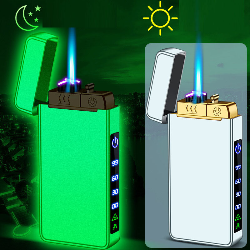 Triple Fire Windproof Rechargeable Lighter