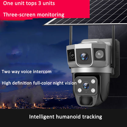 V380PRO-9 Solar WiFi Outdoor Security Camera