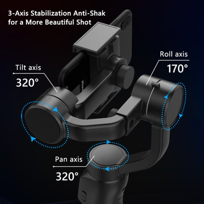 F8 3-Axis Handheld Phone Gimbal Stabilizer Tripod