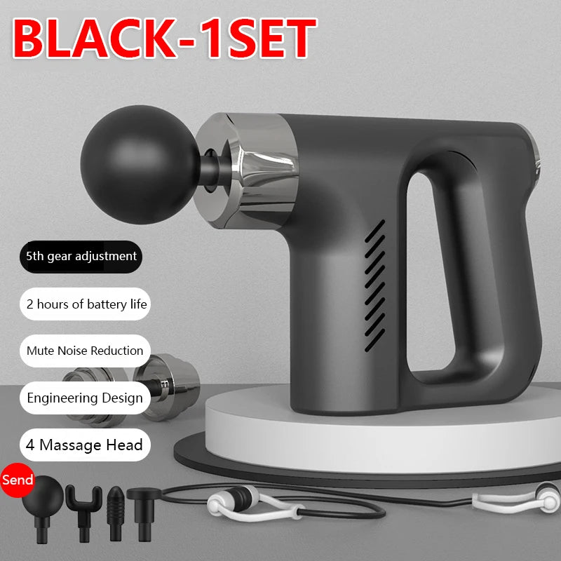 High-Frequency Deep Tissue Massage Gun