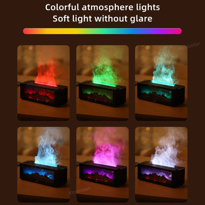Flame Fireplace Atmosphere Humidifier