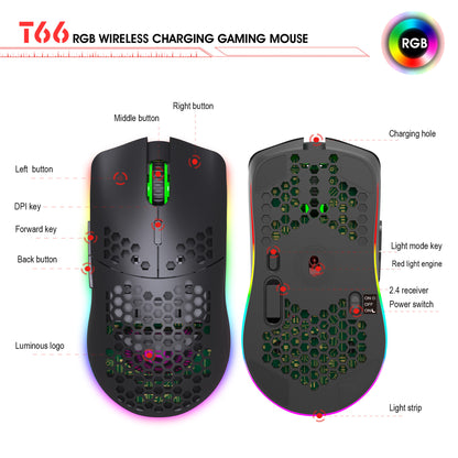 RGB Wireless Lightweight Gaming Mouse