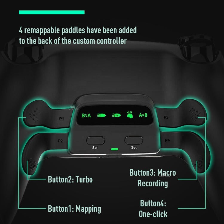 PS5 Elite Bluetooth Gamepad Back Key