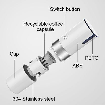 Portable Stainless Steel Coffee Machine