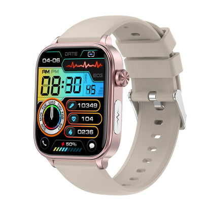 ET570 Smart Watch ECG Blood Glucose & Oxygen
