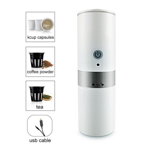Portable Stainless Steel Coffee Machine