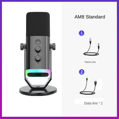 Condenser Microphone for Streaming & Karaoke