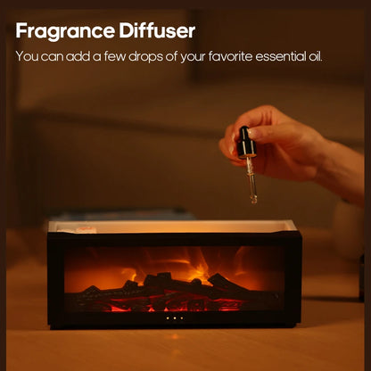 Flame Fireplace Atmosphere Humidifier