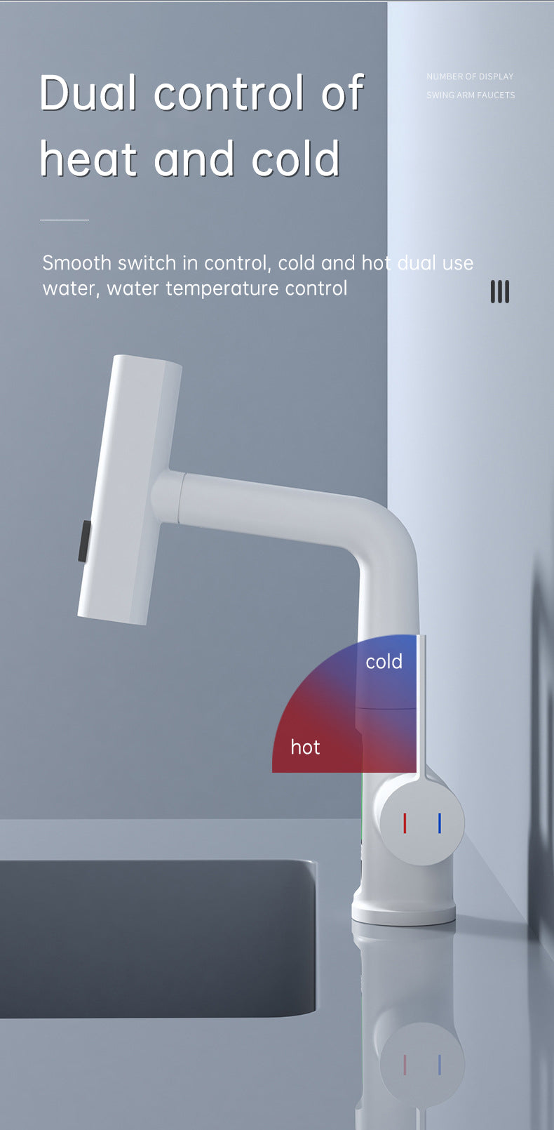Smart Digital Display Pull-Out Faucet