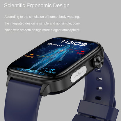 ET570 Smart Watch ECG Blood Glucose & Oxygen