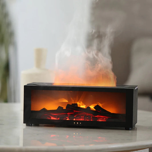 Flame Fireplace Atmosphere Humidifier