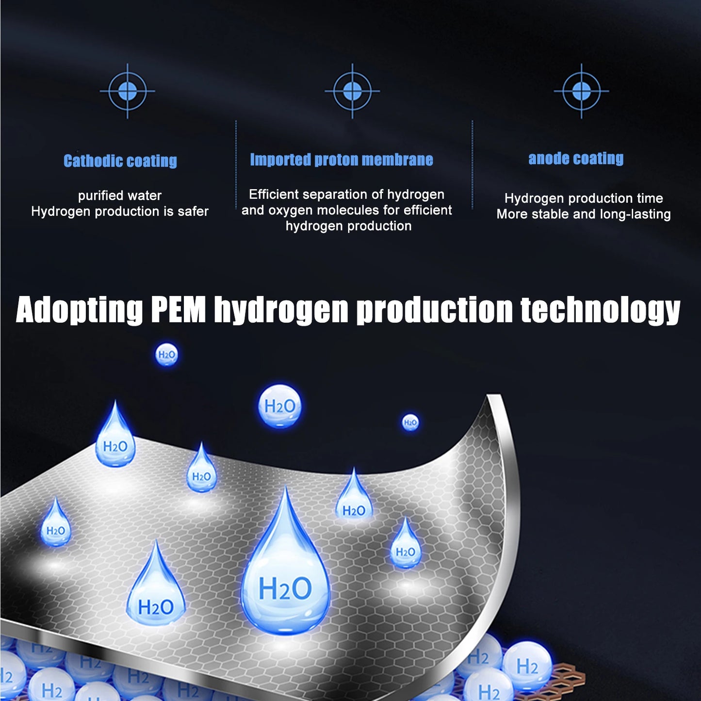 H60 Hydrogen Rich Water Cup