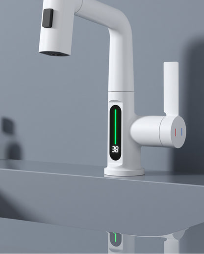 Smart Digital Display Pull-Out Faucet