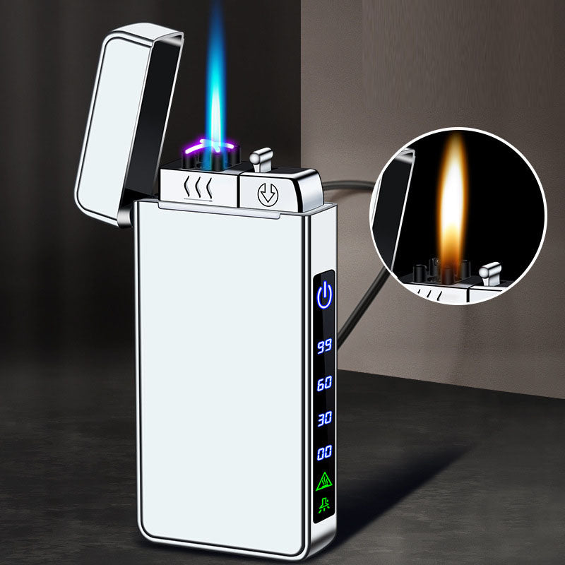 Triple Fire Windproof Rechargeable Lighter