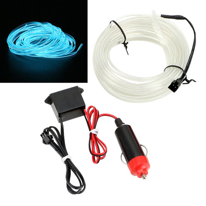 FORAUTO 5M Car Interior LED Neon Strip Light
