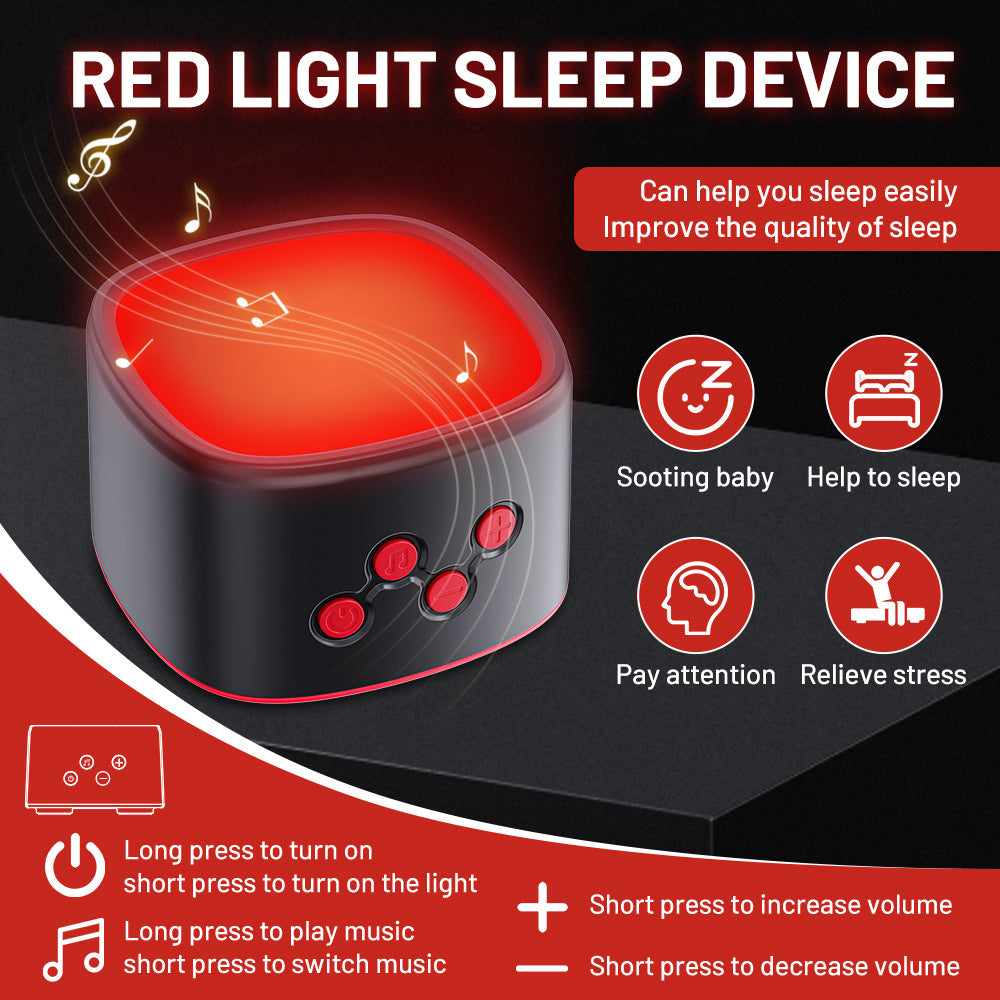 630nm Red Light White Noise Sleep Device