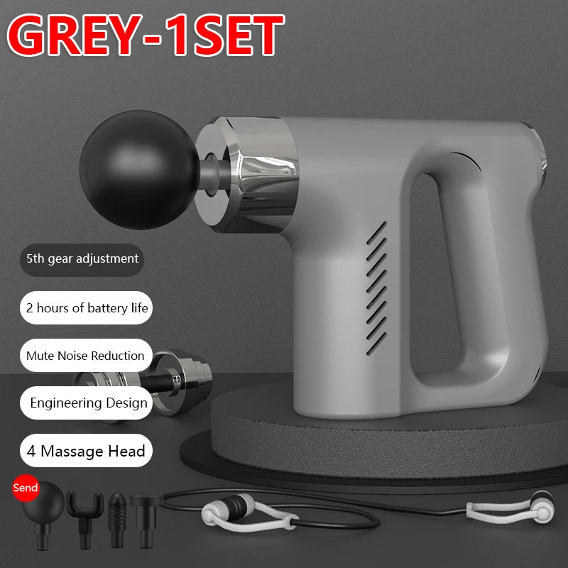 High-Frequency Deep Tissue Massage Gun