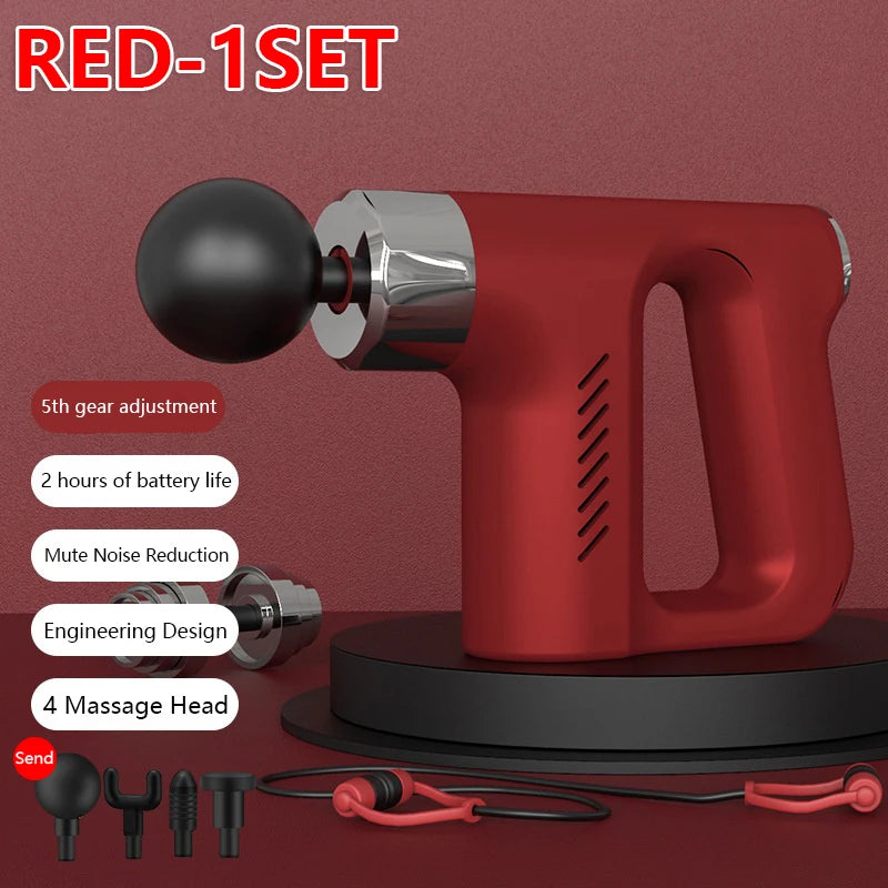 High-Frequency Deep Tissue Massage Gun